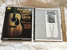 Everything about Guitar Chords Book by Wilbur M. Savidge 1990, Paperback 