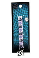 Disney Tim Burton  s Nightmare Before Christmas Durable Wrist Lanyard with Charm