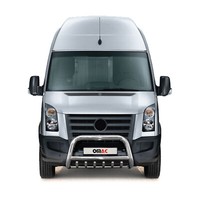 FrontbüGel FrontschutzbüGel FüR VW Crafter 2006-2017 Mit ABE Rammschutz Silber