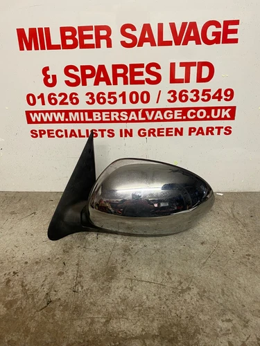NISSAN JUKE PASSENGER SIDE CHROME CAP ELECTRIC MIRROR 11 PLATE