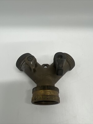 Sherman Bronze Valve Y-Type Angle 3 Port Manifold OEM