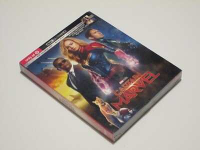 Captain Marvel 4K UHD + Blu-Ray + Digital (Expired) 40 Page Limited Edition Book