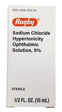 RUGBY Sodium Chloride  5% Eye SOLUTION 15 mL ^^