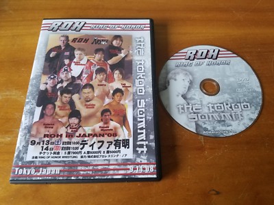 ROH Ring of Honor - The Tokyo Summit (DVD, 2008) 9.14.08 Seth Rollins Japan