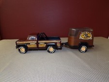 Vintage Buddy L Stables Pick-up Truck and Horse Trailer - 1970's - NICE 
