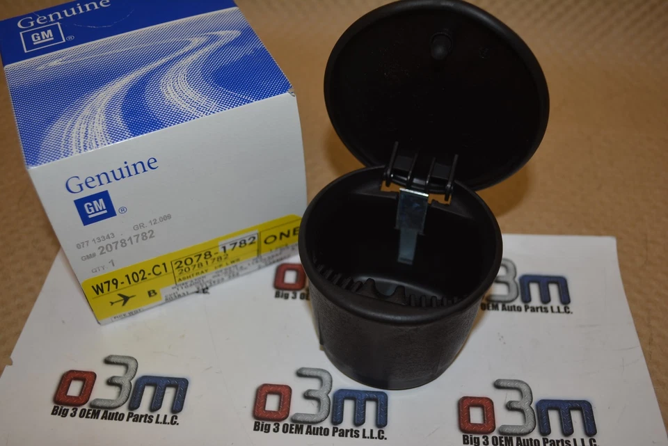 Chevrolet GMC GM Portavasos Cigarrillo Cenicero Ceniza/Inserto Taza Moneda NUEVO OEM Foto 3 de 4