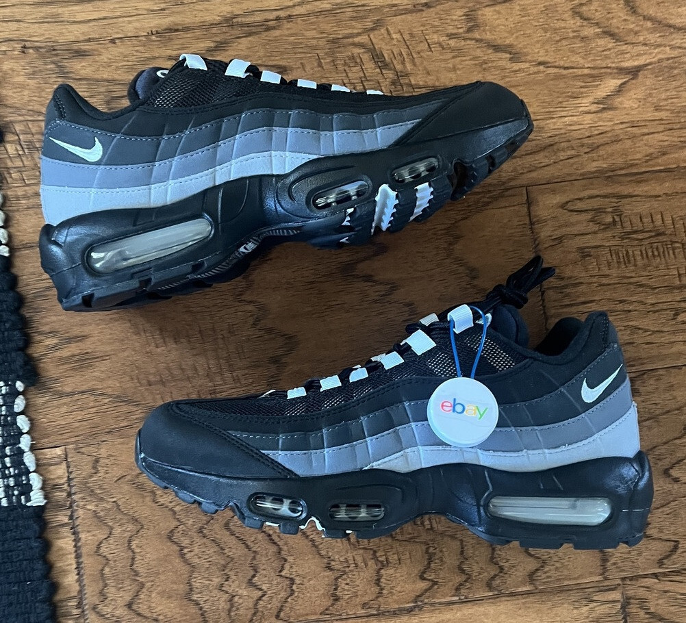 Nike Air Max 95 Black Grey Gradient Men's Multi Size Running
