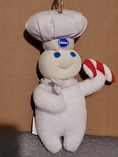 Pillsbury Doughboy Poppin'Fresh Plush Ornament 2000
