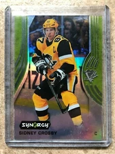 19-20 UD Upper Deck Synergy #30 Green Parallel SIDNEY CROSBY
