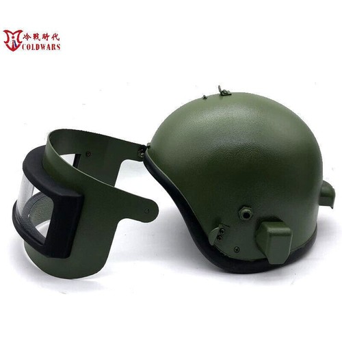 Russian Army Altyn K63 Helmet Mask Olive Steel Vizor for Airsoft Sports Replica - Picture 10 of 12