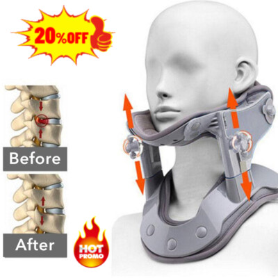 Neck Traction Device Cervical Correction Kit Neck Retractor Stretcher FDD