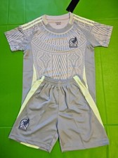 MEXICO Football Soccer Kids And adult Jersey and Shorts Away set "