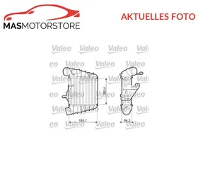 LADELUFTKÜHLER KÜHLER LADELUFT VALEO 817556 P NEU OE QUALITÄT