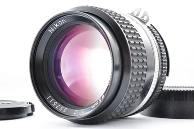 Objectif Nikon Nikkor AIS AI-S 85 mm f/2 Portrait MF du Japon presque comme n... - Photo 1/4