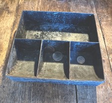 Antique Country Store Cash Drawer, Sorter Tray, Organizer 6x6.5”