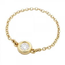 Tiffany & Co.  Ring by the yard 1PD K18YG YG diamond 691301