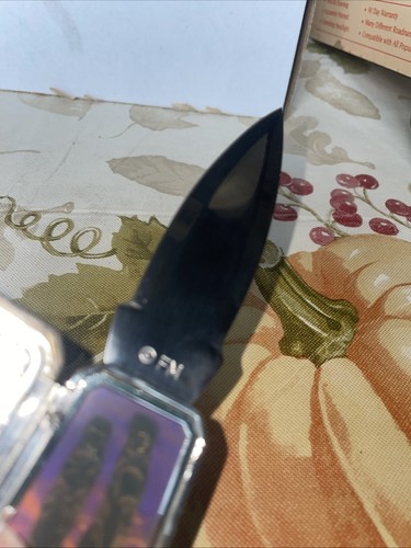 Franklin Mint Universal Monsters Frankenstein Coffin Collector Knife - Picture 3 of 12
