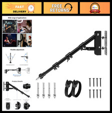 Adjustable Wall Mount Triangle Boom Arm 39.37" for Ring Light  Studio Lighting,
