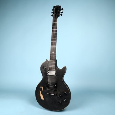 Gibson Les Paul Gothic Satin Black 2000 Electric Guitar | eBay
