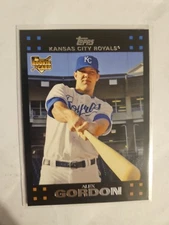 2007 Topps - Alex Gordon #634 1st Edition