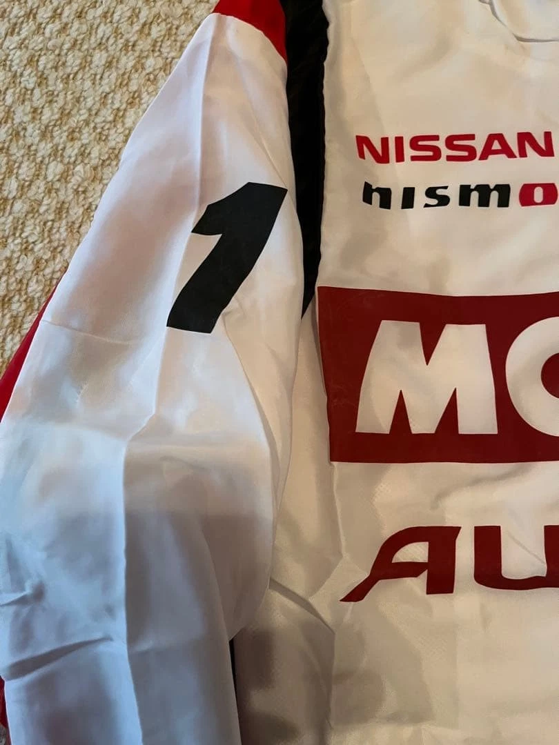 Nissan Nismo Motul Autech Pit Staff Replica Jacket L White Red Black image 5