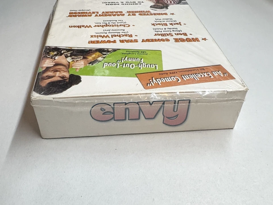 Envy VHS Screener Promo Sealed Jack Black Ben Stiller Comedy 2003 Foto 4 de 4