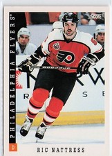 1993-94 Score #381 Ric Nattress Philadelphia Flyers