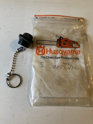 #ad NOS OEM Husqvarna Oil Cap Black Small Vented Models 61 44 162 #501564101 $39.95