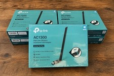 TP-LINK AC1300 Archer T3U Plus 1300Mbps Wireless Dual-Band USB Adapter LOT Of 5