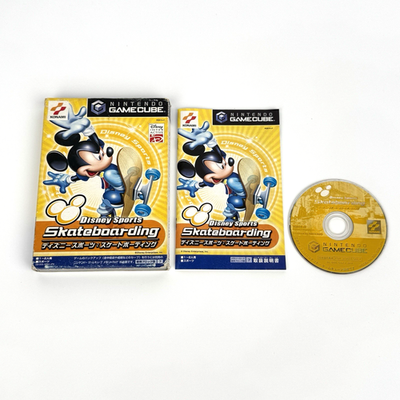 Disney Sports Skateboarding Nintendo Gamecube Konami Japan Version