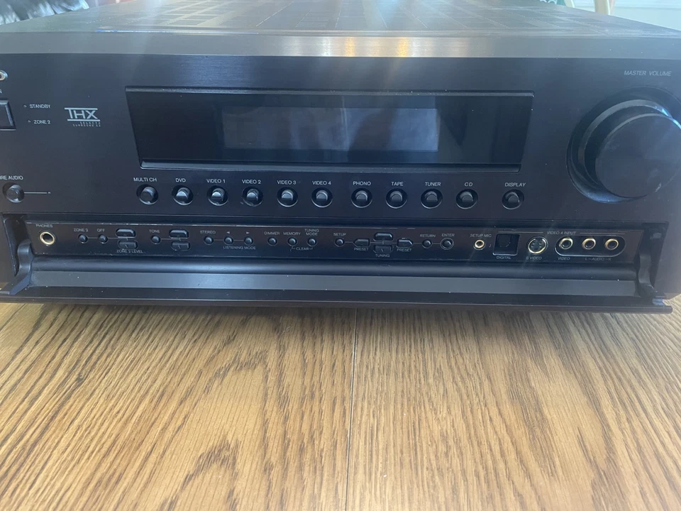 ONKYO TX-SR803  - 7.1  AV Receiver  (For Parts or Repair) - Image 3 of 4
