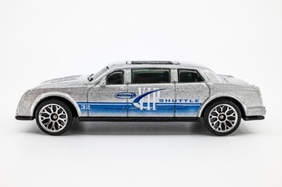 2003 Matchbox #32 Limousine SILVER | VIP SHUTTLE | MINT