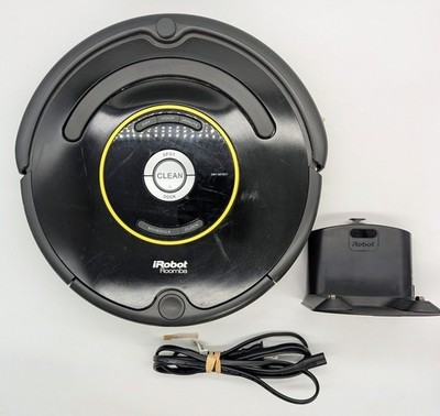 iRobot Roomba 650 Robotic Vacuum Cleaner W/ Charging Port Tested