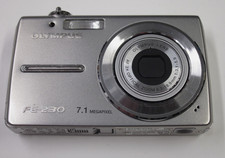 Olympus FE-230 7.1 Mp AF 3X Optical Zoom Lens Digital Camera No Charger/card 