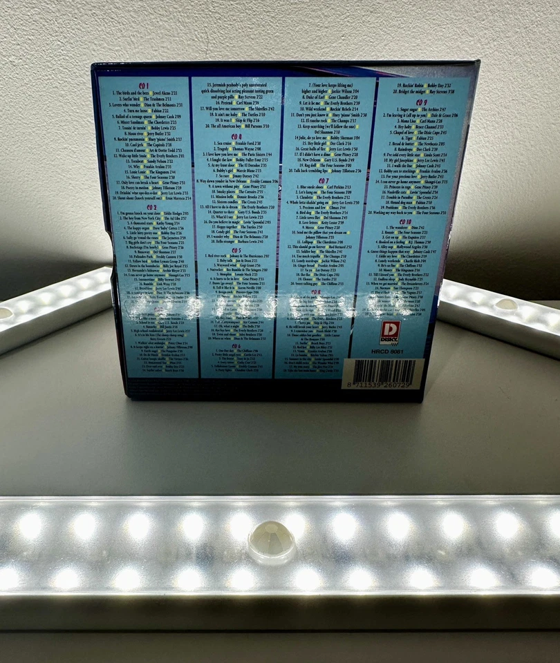 200 Original Mega Jukebox Hits (10 CD Box Set) - Image 3 of 4