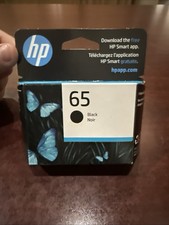 HP 65 Black Ink Cartridge New EXP 5/2027 Factory Sealed good until may 2027 