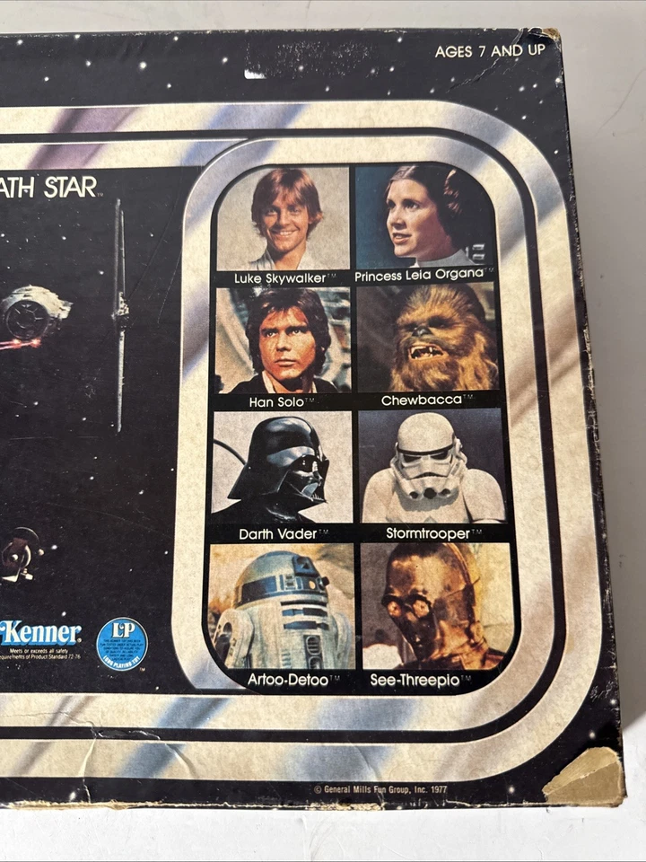 Juego de mesa vintage 1977 Star Wars Escape from the Death Star COMPLETO Foto 2 de 4