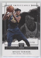 2017-18 Panini Impeccable 23/99 Myles Turner #77 1u6