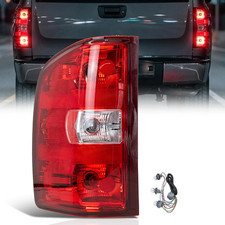 2007-13 Silverado 1500 2500HD 3500HD Left Driver Tail Light  Compatible Replaceme