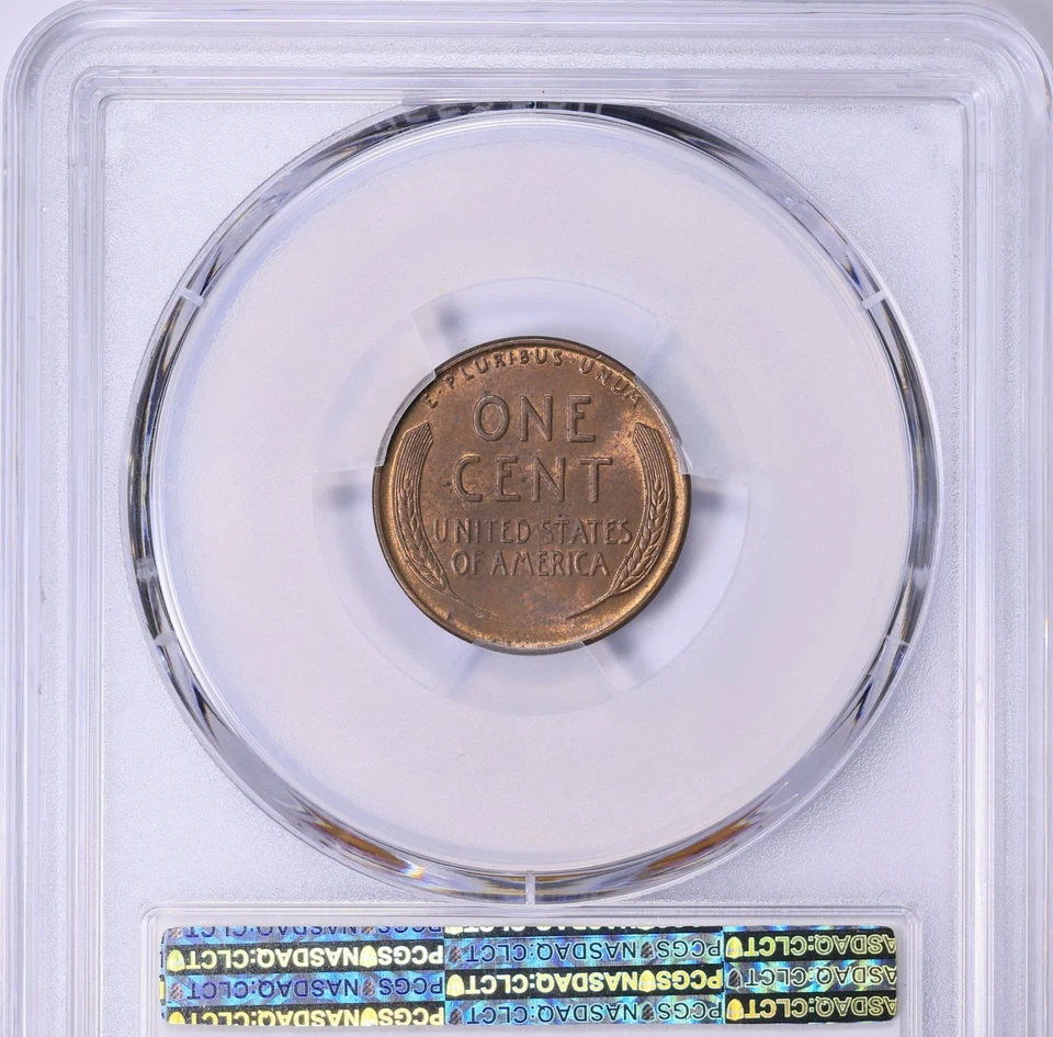 1942 Lincoln Cent DDO FS 101 PCGS MS62 RB Secured PCGS Holder - Image 2 of 3