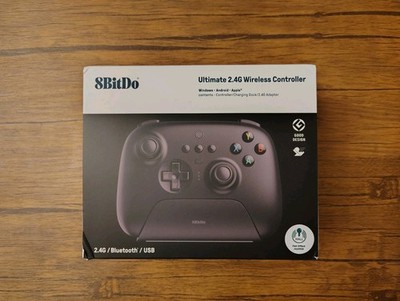 8BitDo Ultimate 2.4G Bluetooth Controller Black NEW Switch PC Xbox PlayStation