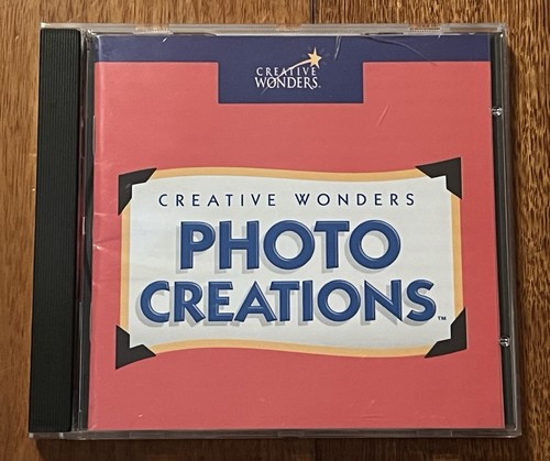 Creative Wonders Photo Creations PC Software 1997 For Windows 95 & 3.1 PC CD ROM - 第 1/4 張圖片