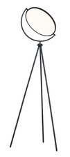 ET2 E23299 Black Paddle 68"H Integrated Led Tripod Floor Lamp