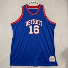 Mitchell & Ness Detroit Pistons 1971-72 Bob Lanier Authentic Jersey 58 NBA