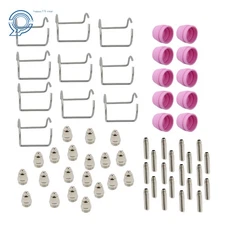 60 PCS Durable Plasma Cutting Machine Torch Nozzles & Electrodes Kit for CUT50