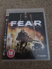 Fear PAL PS3 Video Game Complete with Manual Sony PlayStation 3