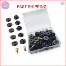 48 PCS Faucet Washer Assortment Kit Outdoor Faucet Repair Kit with Brass Screws