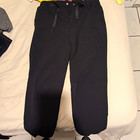 H&M Move Mens Black Softshell Elastic Waist Ski/Snowboard/Work Stretch Pants — photo 1