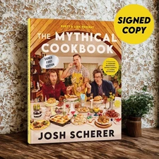 Mythical Cookbook Signed By Rhett & Link & Chef Josh Scherer GMM Good Morning
