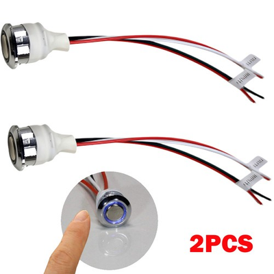 #ad 2Pc 12VDC Touch Switch Dimmer Controller For LED Strip Light DC 5V 24V 3A NEW $12.49